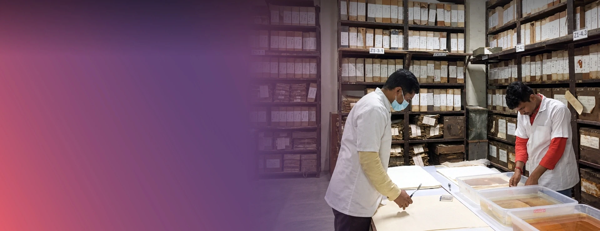 Training Police Volunteers In Best Practices Of Archiving And Paper Conservation